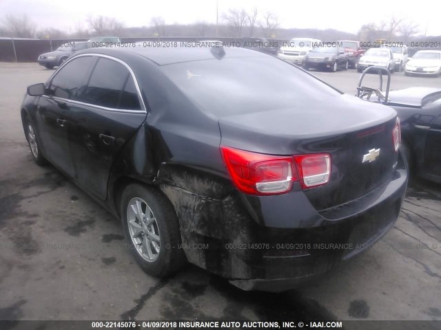 1G11A5SA3DU149238 - 2013 CHEVROLET MALIBU LS შავი ფოტო 3