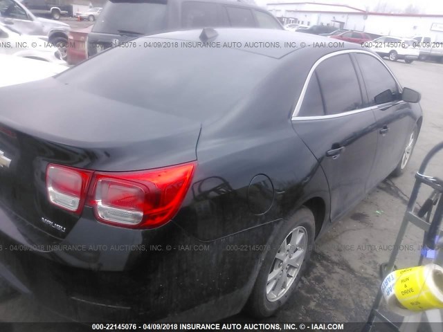 1G11A5SA3DU149238 - 2013 CHEVROLET MALIBU LS შავი ფოტო 4