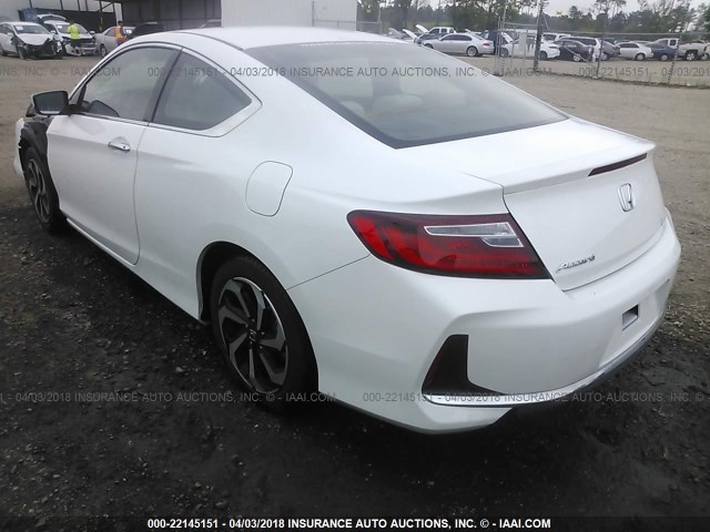 1HGCT1B32GA004218 - 2016 HONDA Accord LX-S WHITE photo 3