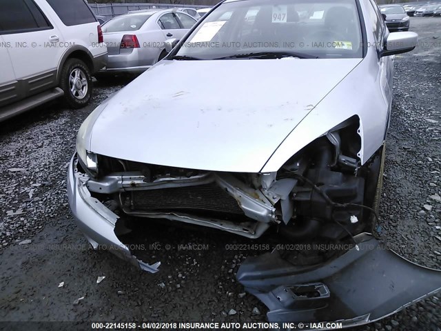 1HGCM56327A227339 - 2007 HONDA ACCORD SE SILVER photo 6