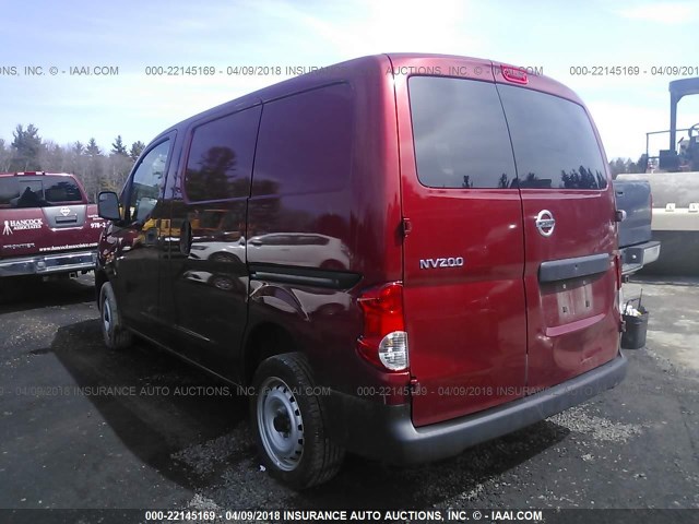 3N6CM0KN7FK716001 - 2015 NISSAN NV200 2.5S/2.5SV MAROON photo 3