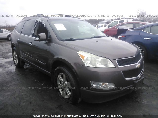 1GNER23D29S173792 - 2009 CHEVROLET TRAVERSE LT BROWN photo 1