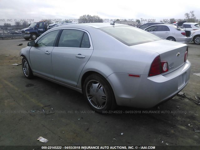 1G1ZA5E17BF315485 - 2011 CHEVROLET MALIBU LS 银色 照片 3