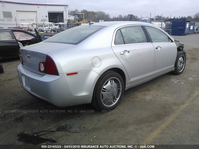 1G1ZA5E17BF315485 - 2011 CHEVROLET MALIBU LS 银色 照片 4