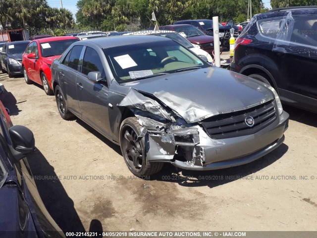 1G6DW677750215732 - 2005 CADILLAC STS GRAY photo 1