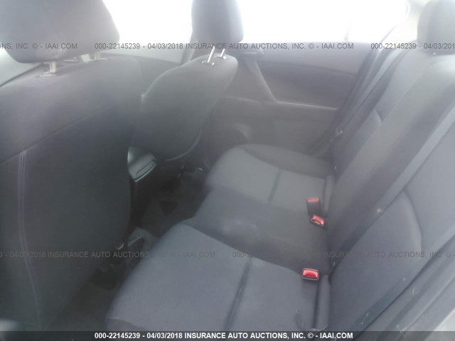 JM1BL1SG3A1288558 - 2010 MAZDA 3 I GRAY photo 8