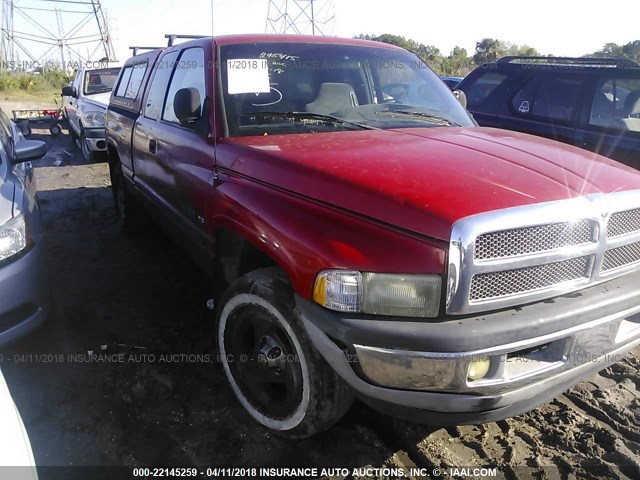 3B7HC13ZX1M285010 - 2001 DODGE RAM 1500 RED photo 1