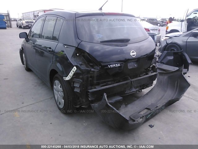 3N1BC1CP7BL388304 - 2011 NISSAN VERSA S/SL BLACK photo 3