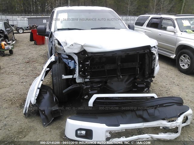 1FTEW1CF9GFC04863 - 2016 FORD F150 SUPERCREW WHITE photo 6