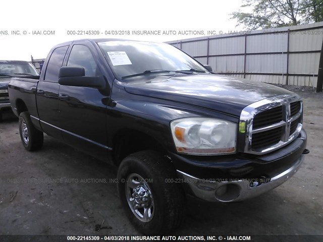 3D7KS28D06G207309 - 2006 DODGE RAM 2500 ST/SLT 黑色 照片 1