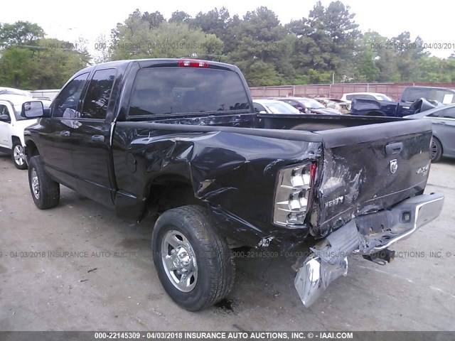 3D7KS28D06G207309 - 2006 DODGE RAM 2500 ST/SLT 黑色 照片 3