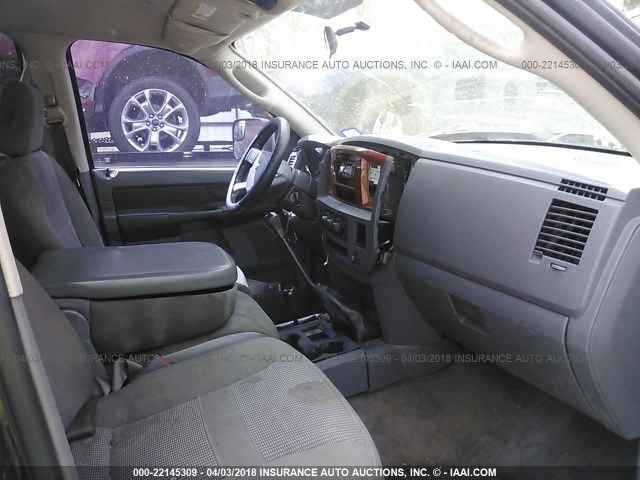 3D7KS28D06G207309 - 2006 DODGE RAM 2500 ST/SLT 黑色 照片 5