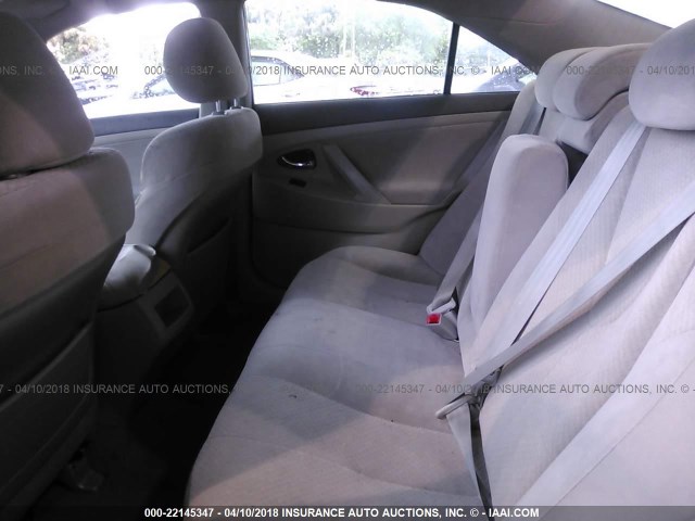 4T1BE46K09U862579 - 2009 TOYOTA CAMRY SE/LE/XLE GRAY photo 8