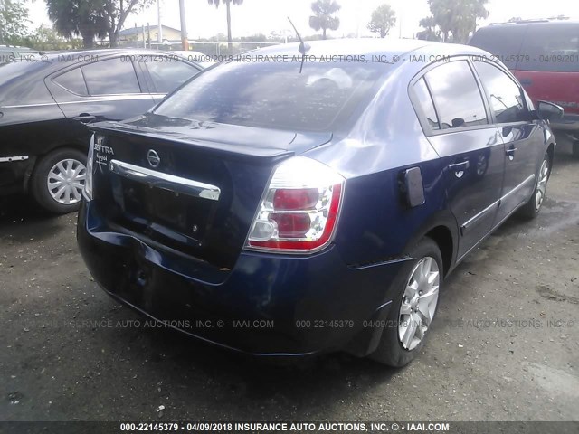 3N1AB6AP0CL631273 - 2012 NISSAN SENTRA 2.0/2.0S/SR/2.0SL BLUE photo 6