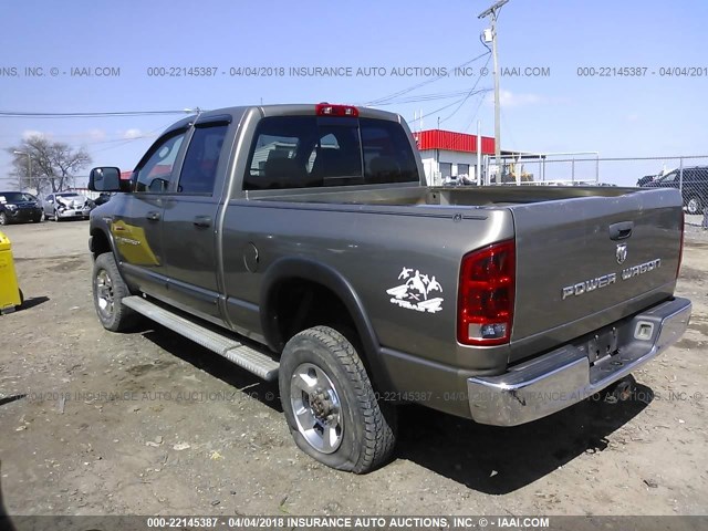 3D7KS28D26G142091 - 2006 DODGE RAM 2500 ST/SLT 金色 照片 3