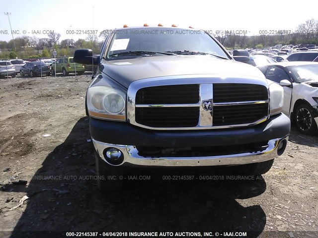 3D7KS28D26G142091 - 2006 DODGE RAM 2500 ST/SLT GOLD photo 6