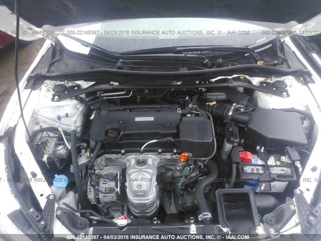 1HGCR2F57GA043404 - 2016 HONDA ACCORD SPORT თეთრი ფოტო 10