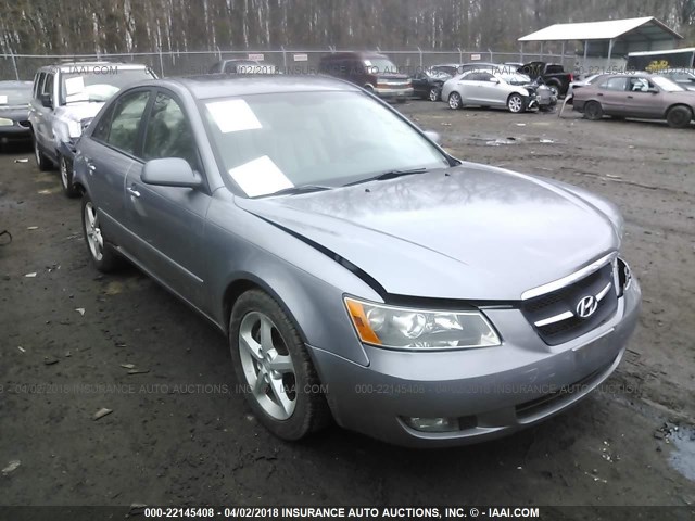 5NPEU46FX8H311947 - 2008 HYUNDAI SONATA SE/LIMITED GRAY photo 1