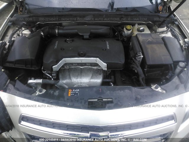 1G11C5SA9DF291916 - 2013 CHEVROLET MALIBU 1LT 绿色 照片 10