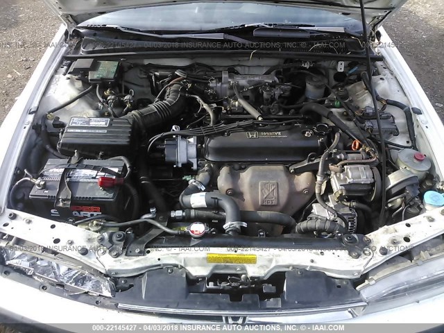 JHMCB7651MC051108 - 1991 HONDA ACCORD LX/EX WHITE photo 10