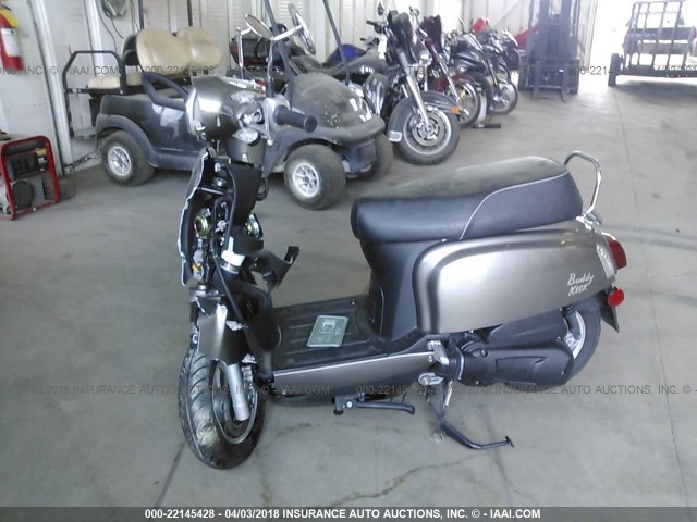 RFVJFJ105H1000157 - 2017 GENUINE SCOOTER CO. BUDDY KICK GRAY photo 9