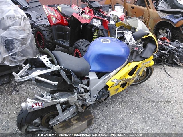 JS1VT52A1W2100941 - 1998 SUZUKI TL1000 R YELLOW photo 4