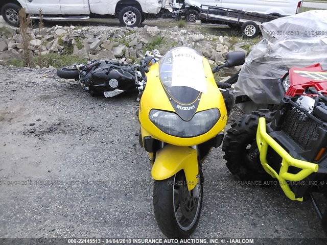 JS1VT52A1W2100941 - 1998 SUZUKI TL1000 R YELLOW photo 5