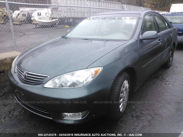 4T1BE30K55U090674 - 2005 TOYOTA CAMRY LE/XLE/SE 绿色 照片 2