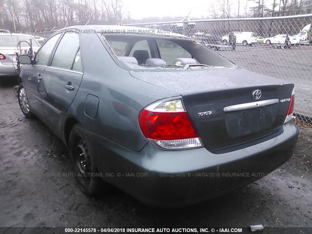 4T1BE30K55U090674 - 2005 TOYOTA CAMRY LE/XLE/SE 绿色 照片 3