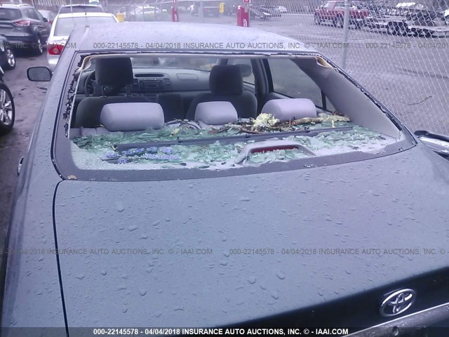 4T1BE30K55U090674 - 2005 TOYOTA CAMRY LE/XLE/SE 绿色 照片 6