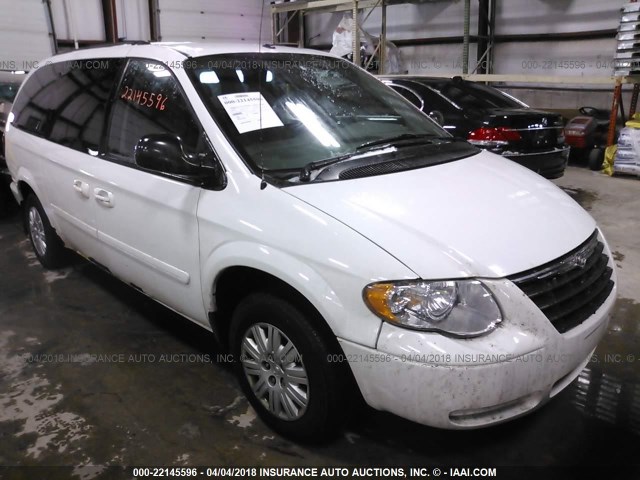 2A4GP44R06R889661 - 2006 CHRYSLER TOWN & COUNTRY LX WHITE photo 1