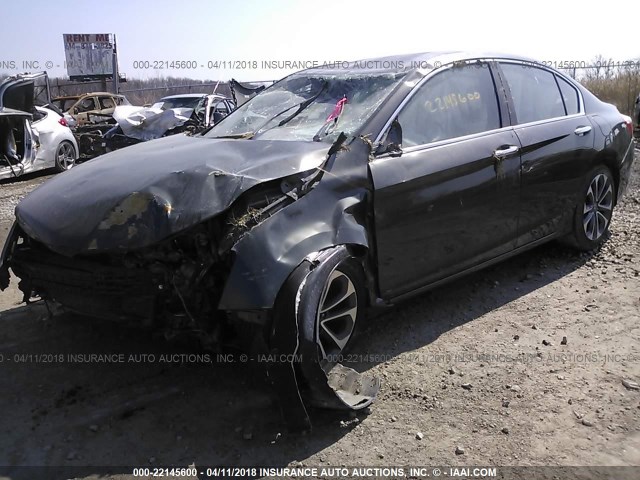 1HGCR2F51EA229100 - 2014 HONDA ACCORD SPORT ყავისფერი ფოტო 2