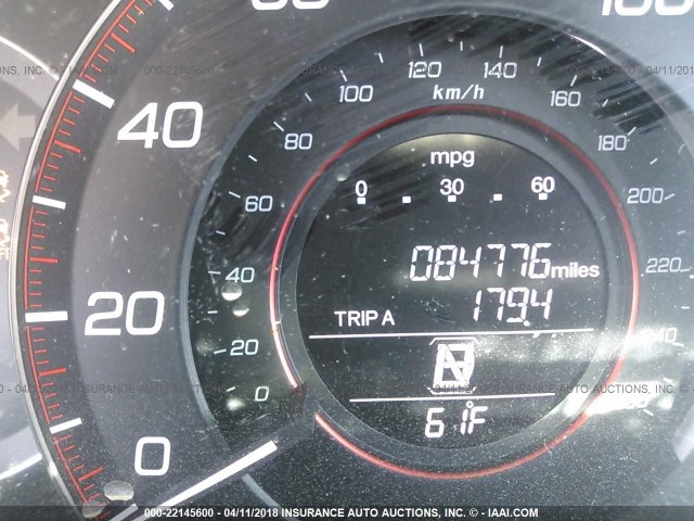 1HGCR2F51EA229100 - 2014 HONDA ACCORD SPORT ყავისფერი ფოტო 7