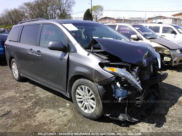 5TDYK3DC4ES523223 - 2014 TOYOTA SIENNA XLE/LIMITED GOLD photo 1