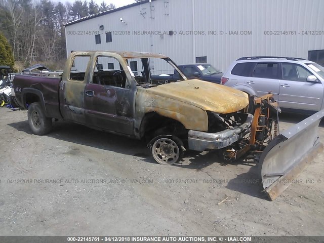 1GCHK29U05E244403 - 2005 CHEVROLET SILVERADO K2500 HEAVY DUTY MAROON photo 1