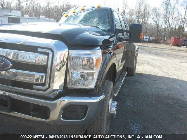 1FD8W3HTXFED64371 - 2015 FORD F350 SUPER DUTY BLACK photo 2