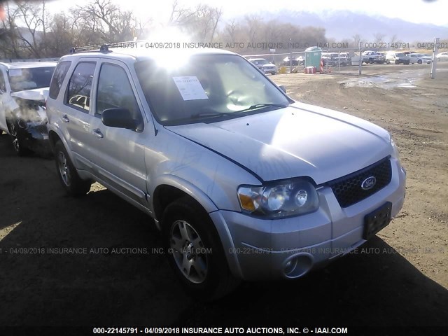 1FMYU94145KB19062 - 2005 FORD ESCAPE LIMITED SILVER photo 1