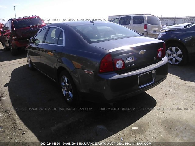 1G1ZC5EB9A4109940 - 2010 CHEVROLET MALIBU 1LT 灰色 照片 3