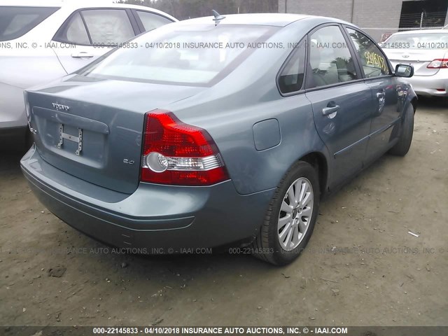 YV1MS390152074422 - 2005 VOLVO S40 2.4I BLUE photo 4