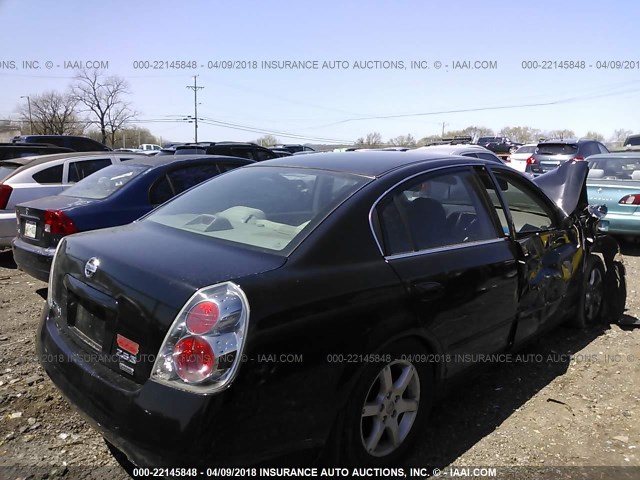 1N4AL11D76N396755 - 2006 NISSAN ALTIMA S/SL BLACK photo 4