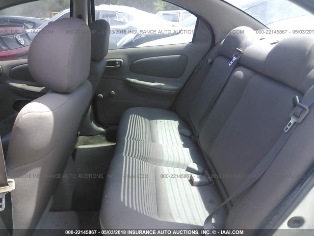 1B3ES26C34D571169 - 2004 DODGE NEON SE WHITE photo 8