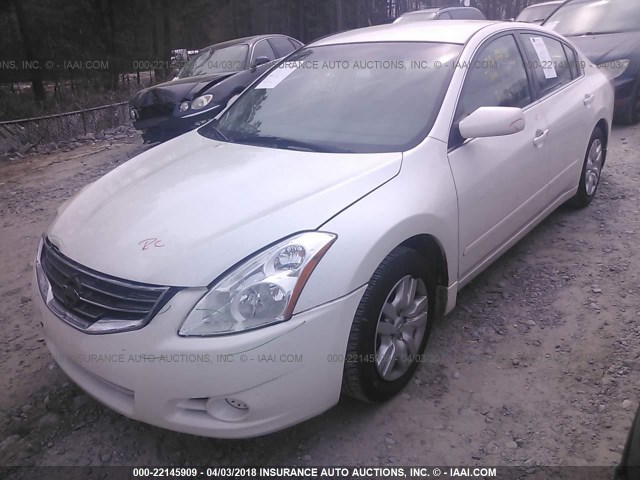 1N4AL2AP3BN428790 - 2011 NISSAN ALTIMA S WHITE photo 2