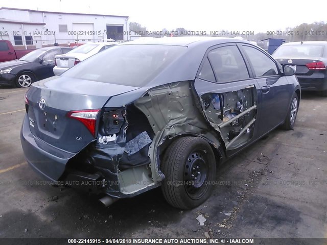 2T1BURHE4GC678557 - 2016 TOYOTA COROLLA L/LE/LE PLS/PRM/S/S PLS GRAY photo 6