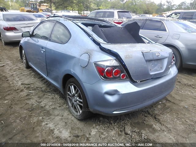 JTKDE167580236841 - 2008 TOYOTA SCION TC 蓝色 照片 3