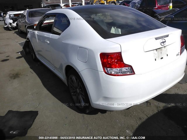 JTKJF5C75D3062600 - 2013 TOYOTA SCION TC 白色 照片 3