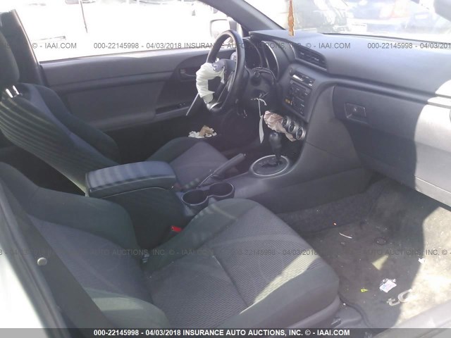 JTKJF5C75D3062600 - 2013 TOYOTA SCION TC 白色 照片 5