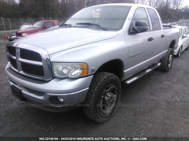 3D7KS28C65G712969 - 2005 DODGE RAM 2500 ST/SLT 银色 照片 2