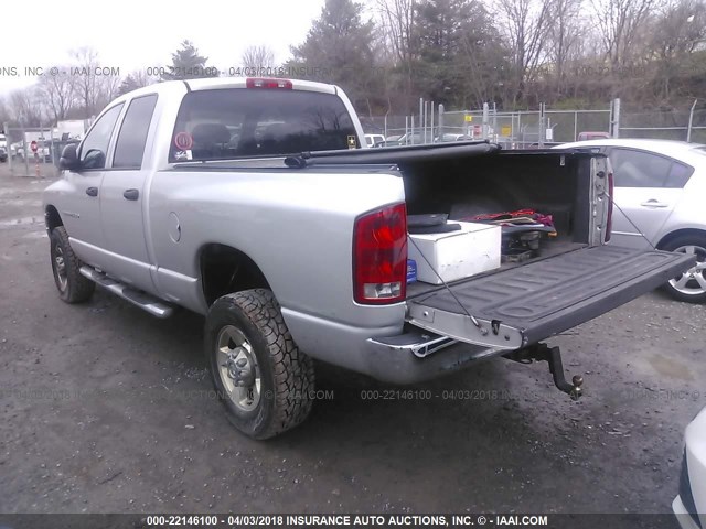 3D7KS28C65G712969 - 2005 DODGE RAM 2500 ST/SLT 银色 照片 3