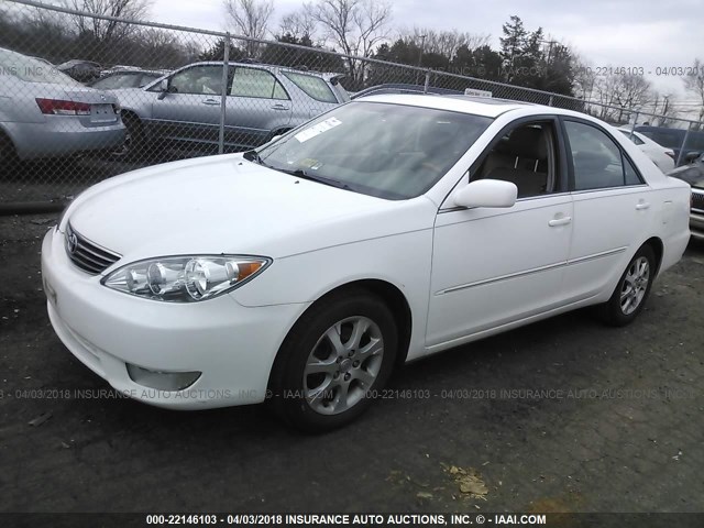 4T1BF30K36U632983 - 2006 TOYOTA CAMRY LE/XLE/SE WHITE photo 2