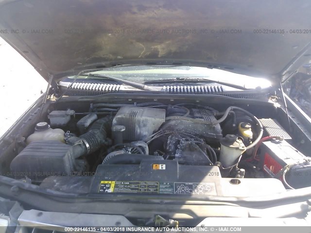 1FMDU73K93UA22843 - 2003 FORD EXPLORER XLT/XLT SPORT/NBX BLUE photo 10